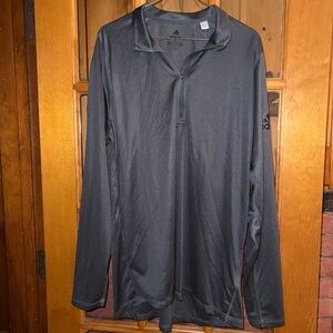 NWT Mens Adidas 1/4 Zip Shirt Top